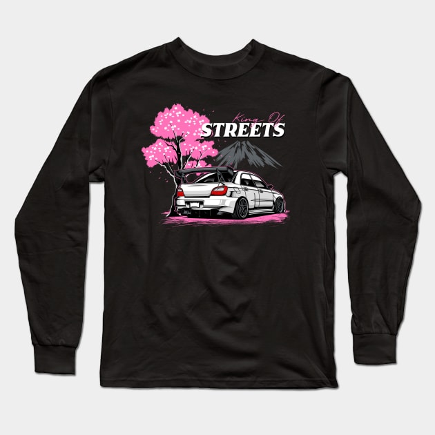 WRX Sakura Long Sleeve T-Shirt by cturs